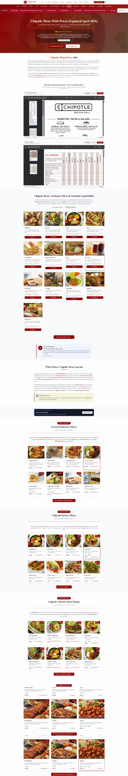 Chipotle Menu USA Niche Blogging SEO and Google AdSense Approval Case Study by BDM Solutions