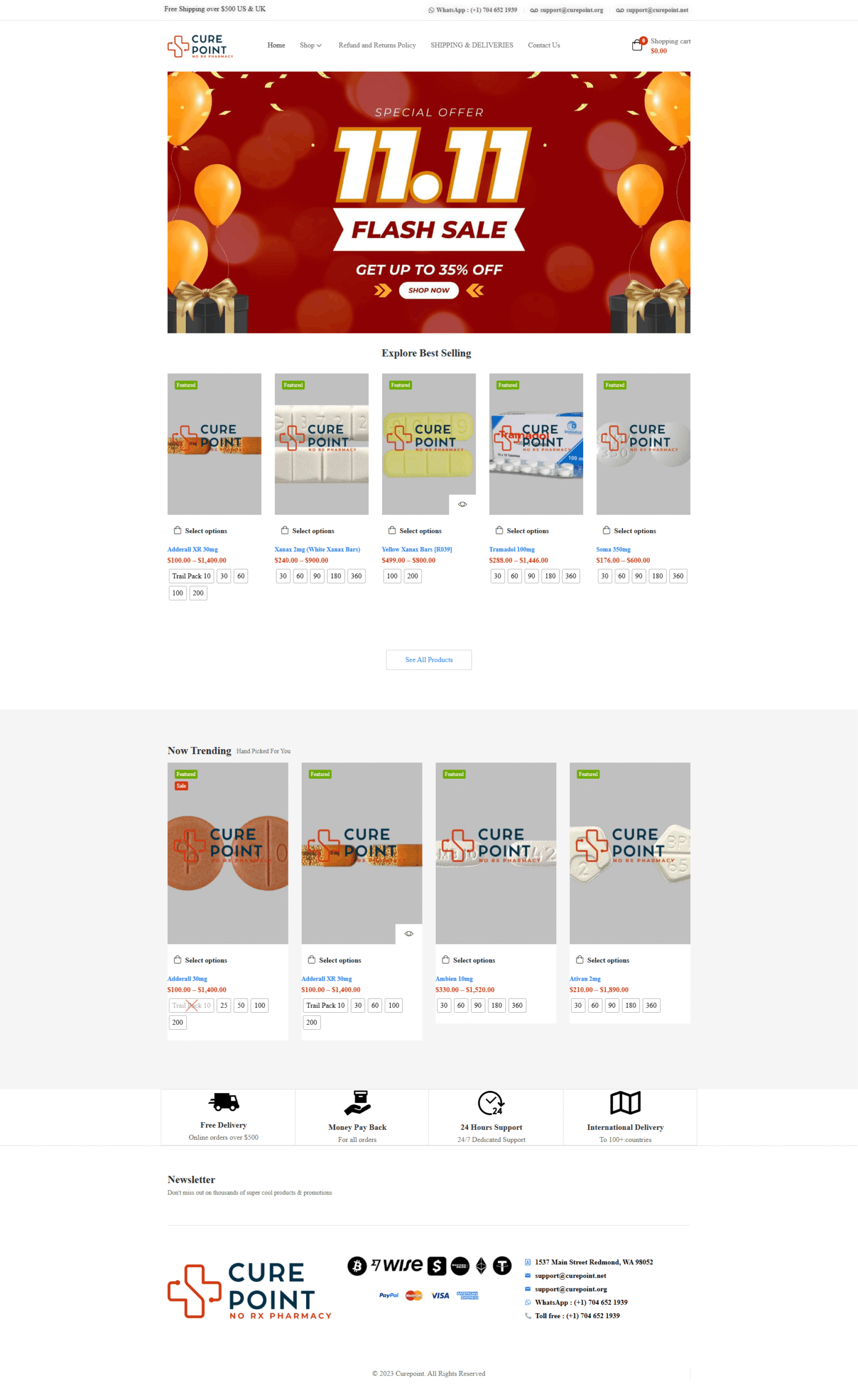 Cure Point USA Pharmaceutical Off-Page SEO and High-Authority Link Building by BDM Solutions